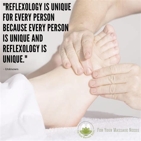 With the job growth and increased demand, salaries and hourly earning will increase as well. Massage Therapy Quotes Reflexology is unique for every ...