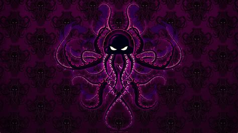 1920x1080 Purple Octopus Art Laptop Full Hd 1080p Hd 4k Wallpapers