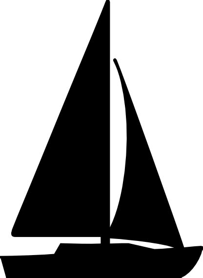Sail Boat Sihouettes Click Here To Download Sailboat Drawing