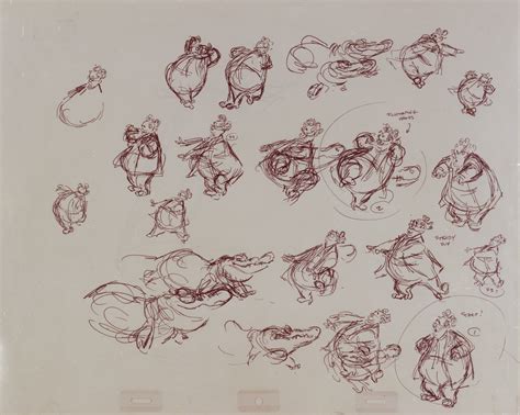 Milt Kahl S Sketches Snoops Animation Classes Disney Artists Disney Concept Art Character