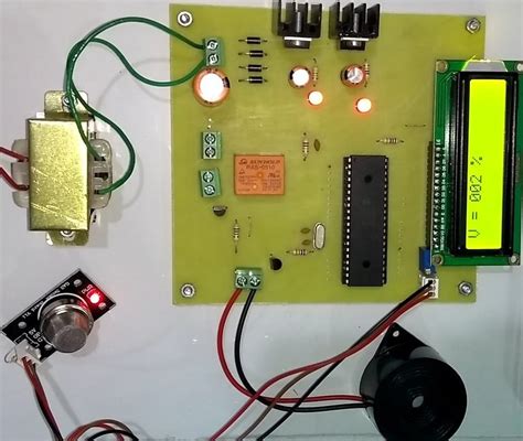 Alcohol Detector Mini Project Using Pic Microcontroller