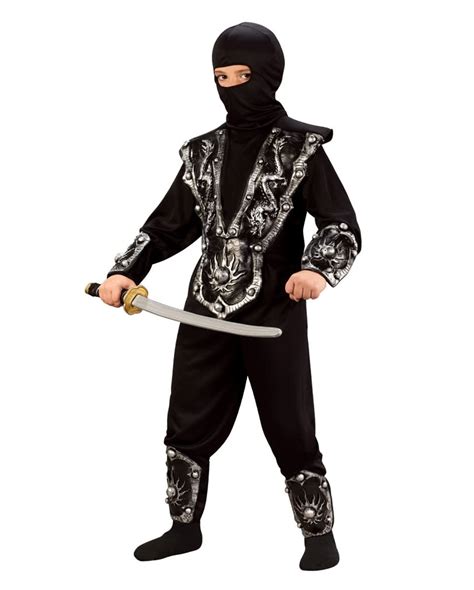 Ninja Child Costume 6 Pieces 6 Piece Ninja Costume Horror
