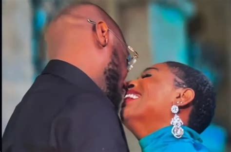 “my queen” 2face idibia gushes about annie as he shares lovely video of them taking a stroll in