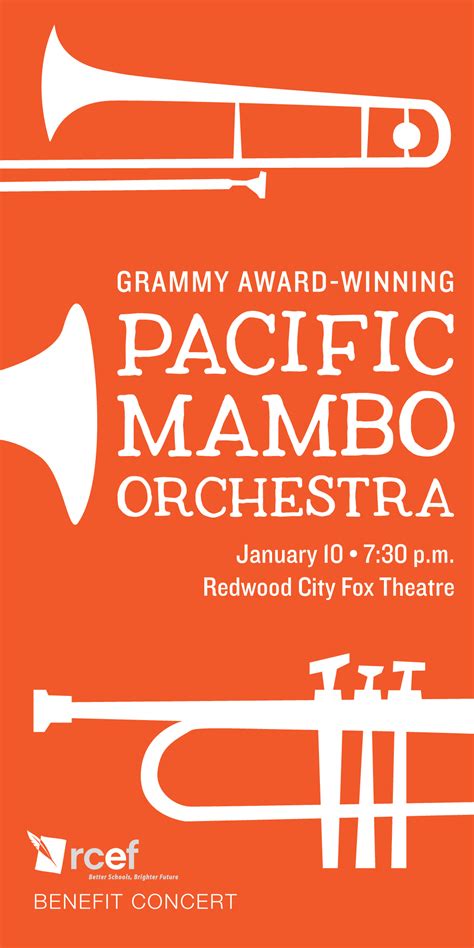 Pacific Mambo Orchestra Poster — Leigh Hill Design