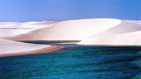 Sociolatte White Sand Dunes Brazils Lençóis Maranhenses National