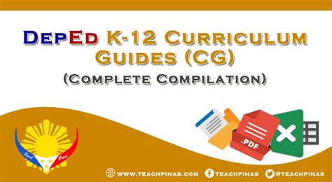 K 12 Curriculum Guides Cg Compilation Teach Pinas