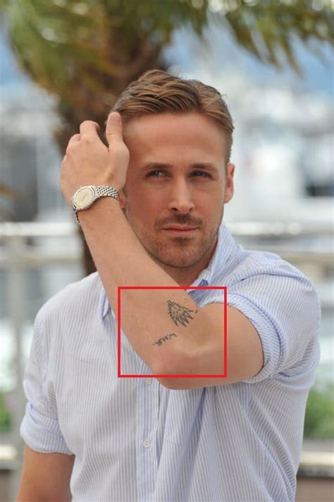 A Guide To 5 Ryan Gosling Tattoos And What They Mean