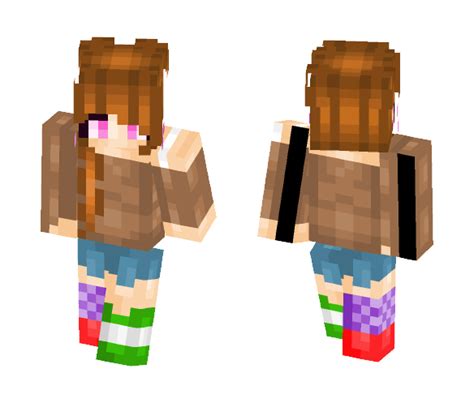 Download Ginger Bread Girl Undecorated Minecraft Skin For Free