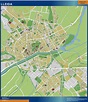 mapa Lleida | Mapas de Cataluña de comarcas