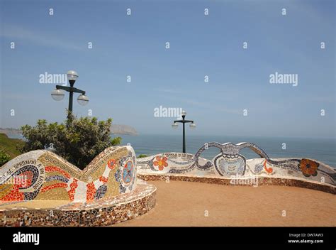 Parque Del Amor Love Park Lima Peru Stock Photo Alamy