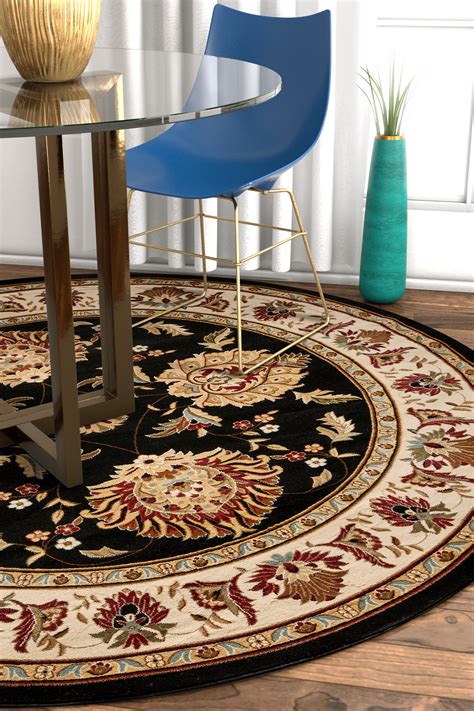 Shop wayfair.ca for all the best round area rugs. Well Woven Timeless Abbasi 7'10" Round Traditional ...