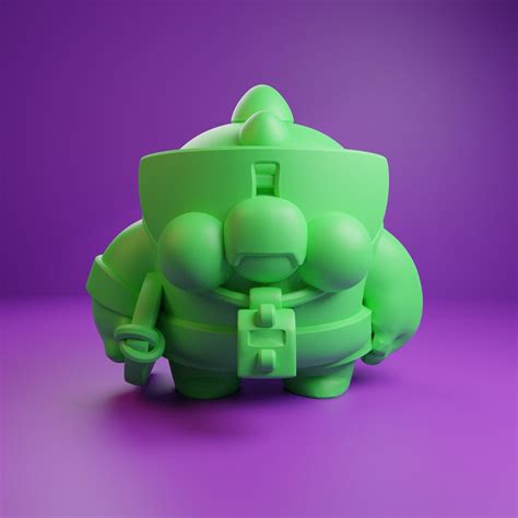 Buzz Brawl Stars 3d Model 3d Printable Cgtrader