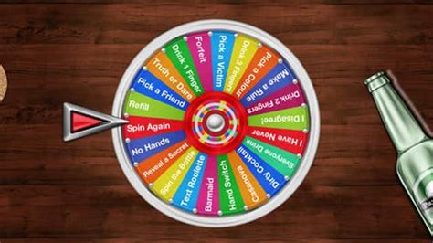 Best Girls Night Out Game Drink Wheel