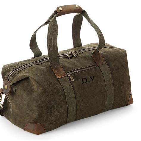 Men S Personalised Bag Travel Bag Weekender Bag Etsy