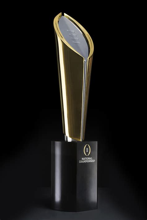 College Football Playoff National Championship Trophy Unveiled