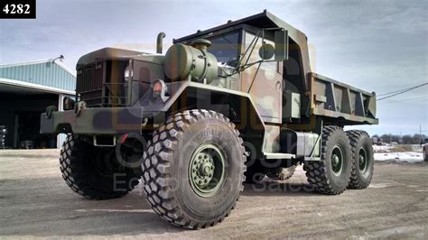 M817 5 Ton 6x6 Military Dump Truck D 300 68 Oshkosh Equipment