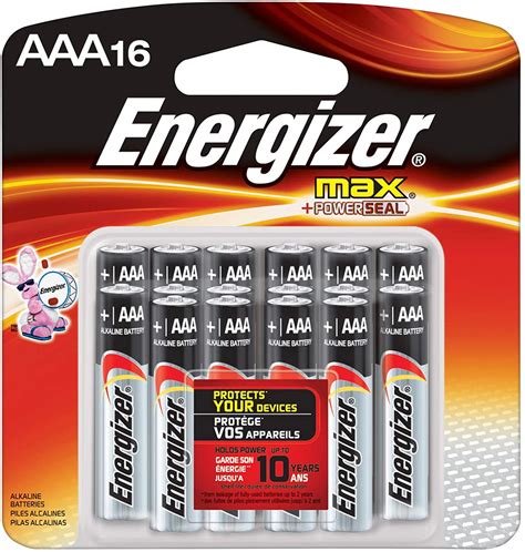 Energizer Aaa Batteries Triple A Battery Max Alkaline 16 Count