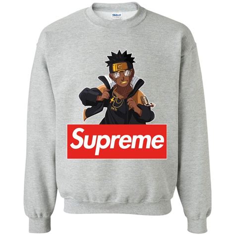 Supreme Naruto Gangster Pullover Sweatshirt Zamrie Sweatshirts