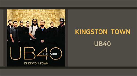 Ub40 Kingston Town Lyrics 한·영 가사 Youtube