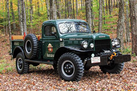 World War Ii Spawned It But This 1956 Dodge Power Wagon Worked A Half