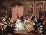 Marriage à la Mode: The Toilette by William Hogarth | my daily art display