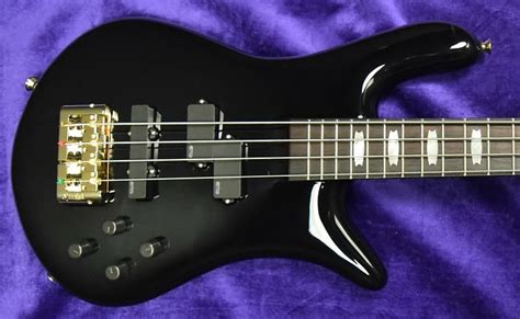 Spector Euro 4 Classic Black Gloss Rosewood And Emgs On Reverb
