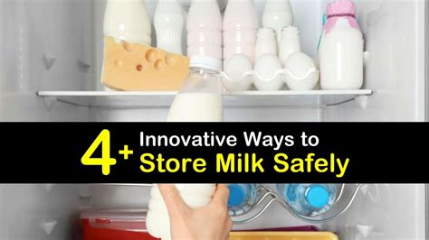 4 Innovative Ways To Store Milk Safely