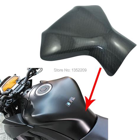 Carbon Fiber 3m Fule Gas Tank Protector Cover Pad For Kawasaki Z1000 07 09 Custom Free Shipping