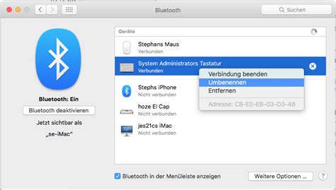 Finden sie die relevantesten informationen, videos, bilder und antworten aus dem gesamten web. Bluetooth-Geräte am Mac umbenennen und entfernen | Mac & i
