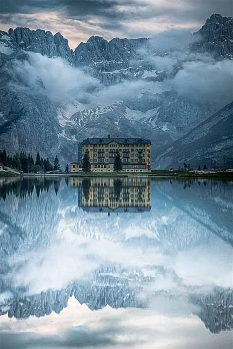 The Grand Hotel Misurina Lake Misurina Italy Places To Travel