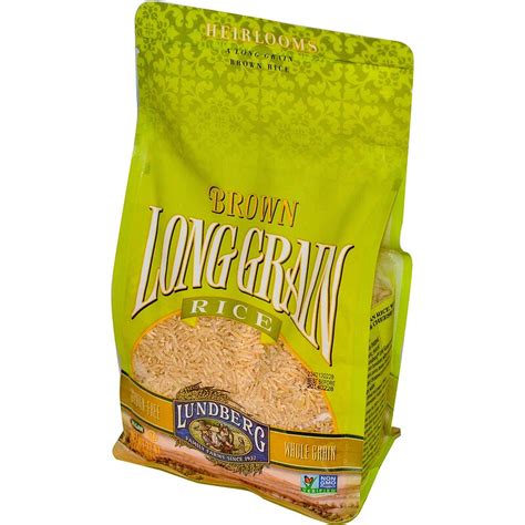 Lundberg Brown Long Grain Rice 32 Oz 907 G Iherb