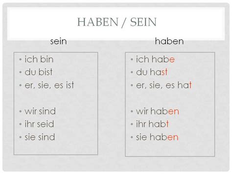вставьте глагол Haben в правильной форме