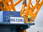 Meet 'Big Carl,' the world's largest crane, which can lift 3,000 tons ...