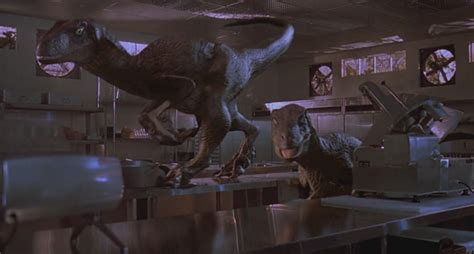 Jurassic Park Kitchen Chase Disney