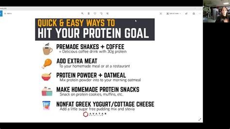 How To Hit Your Protein Goal Youtube