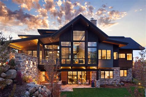 Breathtaking contemporary mountain home in Steamboat ...