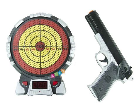 Laser Pistole With Target Electronic Shooting Game Toys Guns