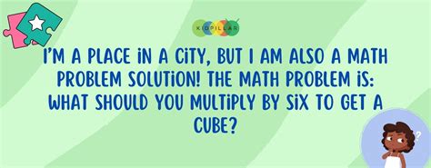 Math Riddles With Answers For Kids Middle School And Adults