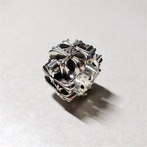 Chrome Hearts Chrome Hearts Square Cemetery Ring Size 105 Grailed