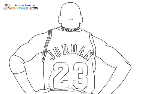 Michael Jordan Coloring Pages