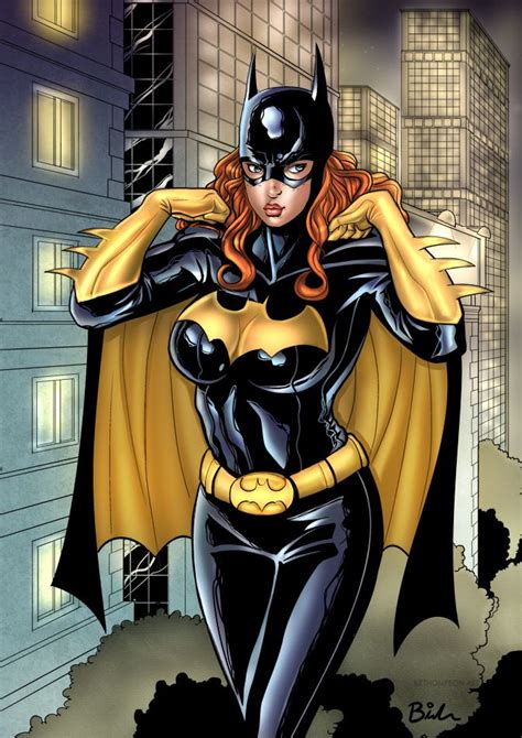 Batgirl Barbara Gordan By Krthompsonart On Deviantart Batgirl Comics