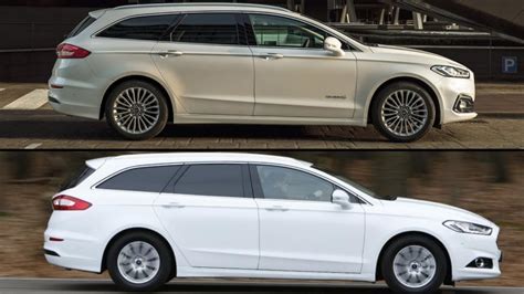 Despite declining interest in its market segment, the ford mondeo name looks as though it will live to fight on. New 2020 Ford Mondeo Estate facelift Vs. Old Ford Mondeo ...