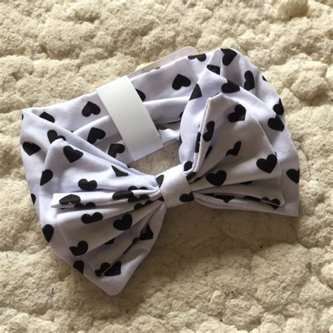 Claires Accessories Claires Club Kids Stretchy Headband White Bow