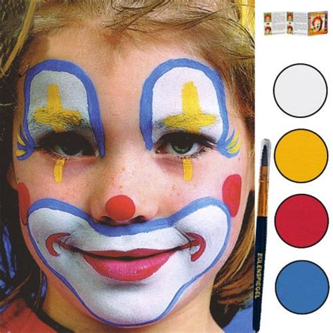 Fiesta Maquillage Clown Maquillage Enfant Maquillage