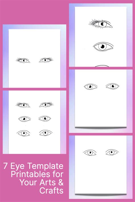 Looking For An Eye Template Printable 7 Eye Templates To Use In Your