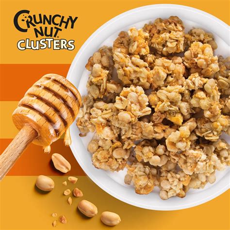 Kelloggs Crunchy Nut Honey And Nut Clusters Breakfast Cereal 450g Zoom