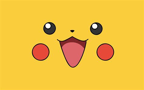 Pikachu Pokemon Cute Face Creative Cartoon Wallpaper 2560x1600 9539