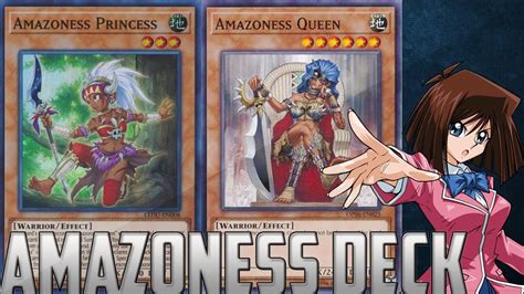 Yu Gi Oh Duel Links Amazoness Deck Amazoness Princess Amazoness Queen Youtube