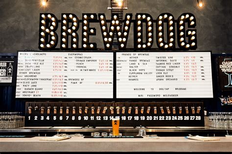 Brewdog Independent Craft Beer Brand Opens In Australia Man Of Style