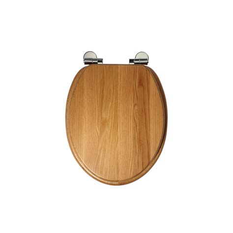 Roper Rhodes Traditional Toilet Seat With Soft Close Hinges Oak